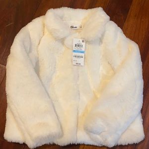 Ivory fur coat!